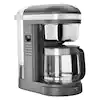 12-Cup Drip Grey Coffee Maker with Spiral