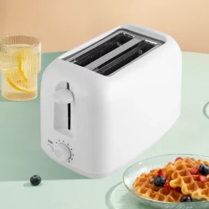 Bxingsfty Automatic 2 Slices Toaster Pop Up Electric Bread Toaster